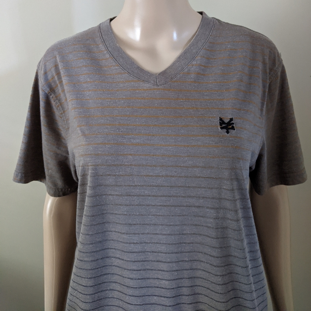Zoo York striped tshirt, men's medium